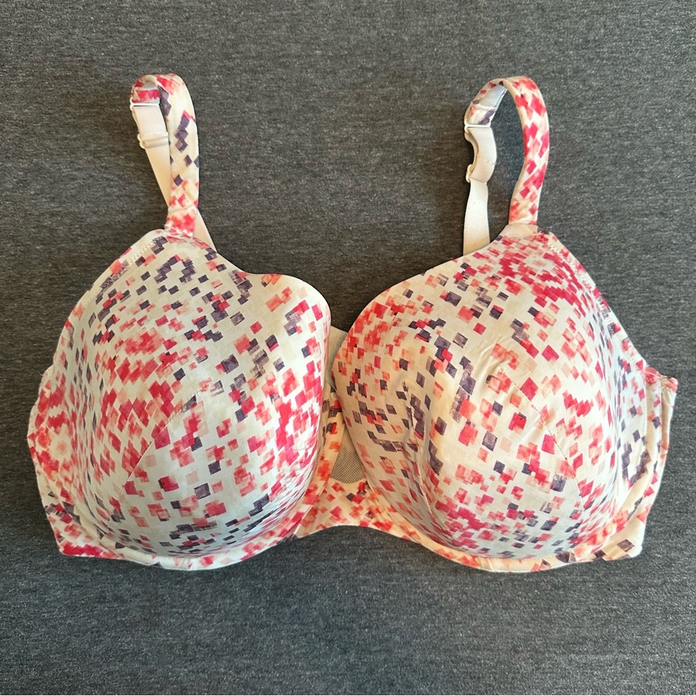 Colorful Mosaic Full Coverage Bra